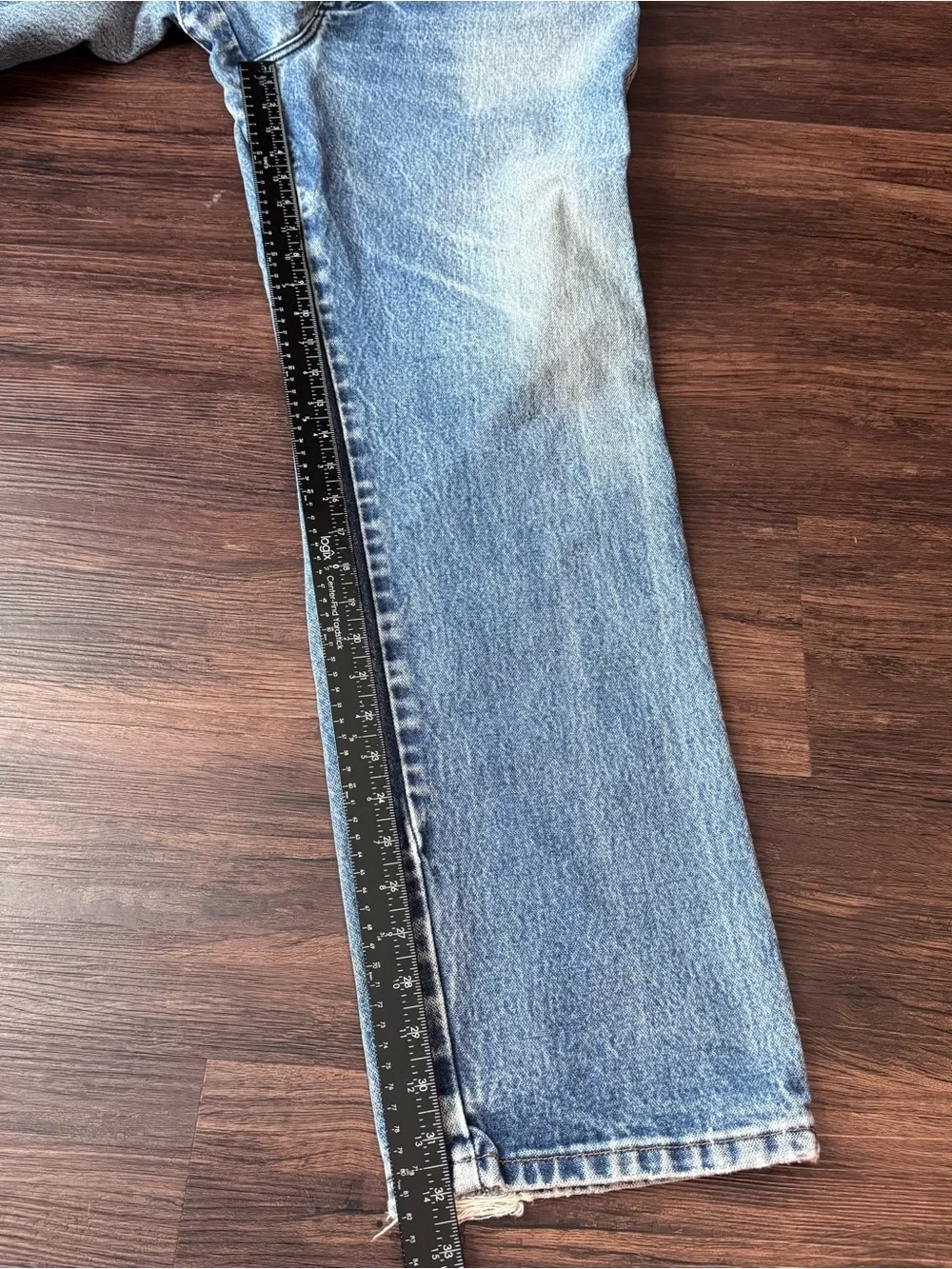 Wrangler FR Jeans Men 34x32 FR13MWZ Flame Resistant HRC2 Straight Leg Blue Denim